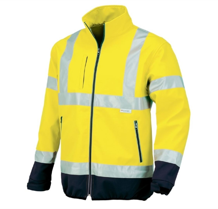 KURTKA ODBLASKOWA SOFTSHELL ISSALINE FLASH 04512 - 2