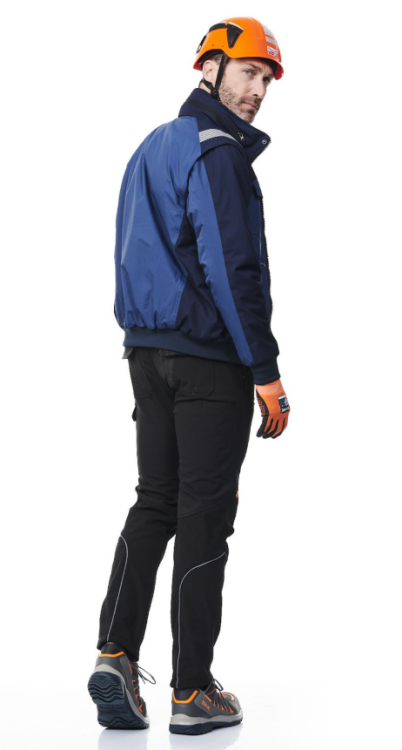 Spodnie robocze zimowe z membraną ISSALINE SOFTSHELL HEAVY EXTREME 8833B - 5