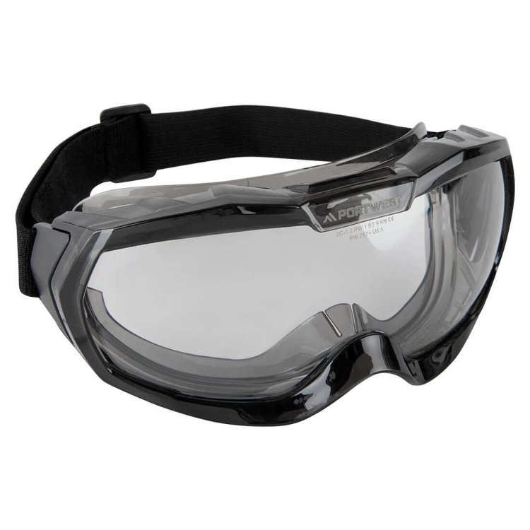 Gogle ochronne bez wentylacji PORTWEST Ultra Safe Light PS67
