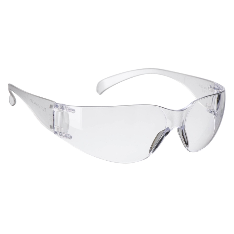 Okulary ochronne konturowe bardzo lekkie PORTWEST PW32 Przezroczyste - 3