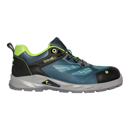 Buty robocze lekkie półbuty ochronne z certyfikatem ESD ISSALINE EXTREME BLUE S1P