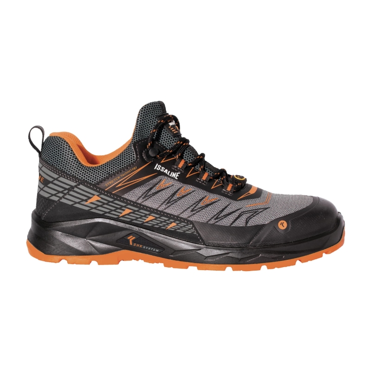 Buty robocze wsuwane lekkie półbuty ochronne z certyfikatem ESD ISSALINE EXTREME STRETCH SLIP ON S3