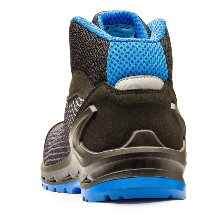 Buty robocze nad kostkę antystatyczne BASE I-CYBER FLUO TOP S1P ESD - 8