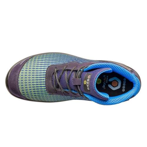 Buty robocze nad kostkę antystatyczne BASE I-CYBER FLUO TOP S1P ESD - 2
