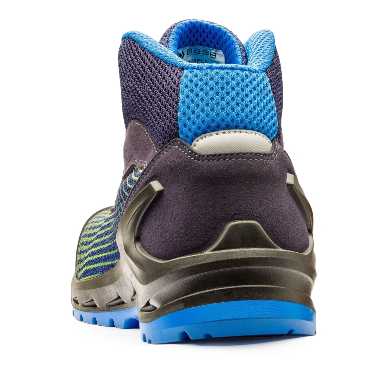 Buty robocze nad kostkę antystatyczne BASE I-CYBER FLUO TOP S1P ESD - 3