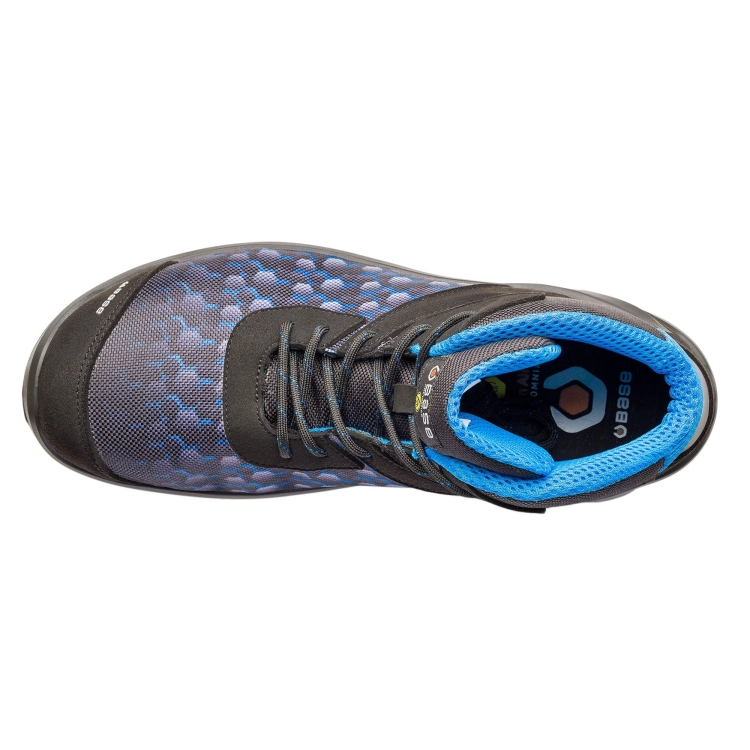 Buty robocze nad kostkę antystatyczne BASE I-ROBOX BLUE TOP S3 ESD - 3