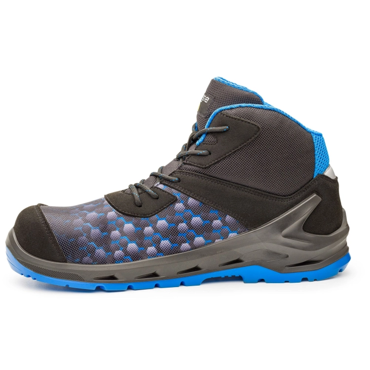 Buty robocze nad kostkę antystatyczne BASE I-ROBOX BLUE TOP S3 ESD - 2