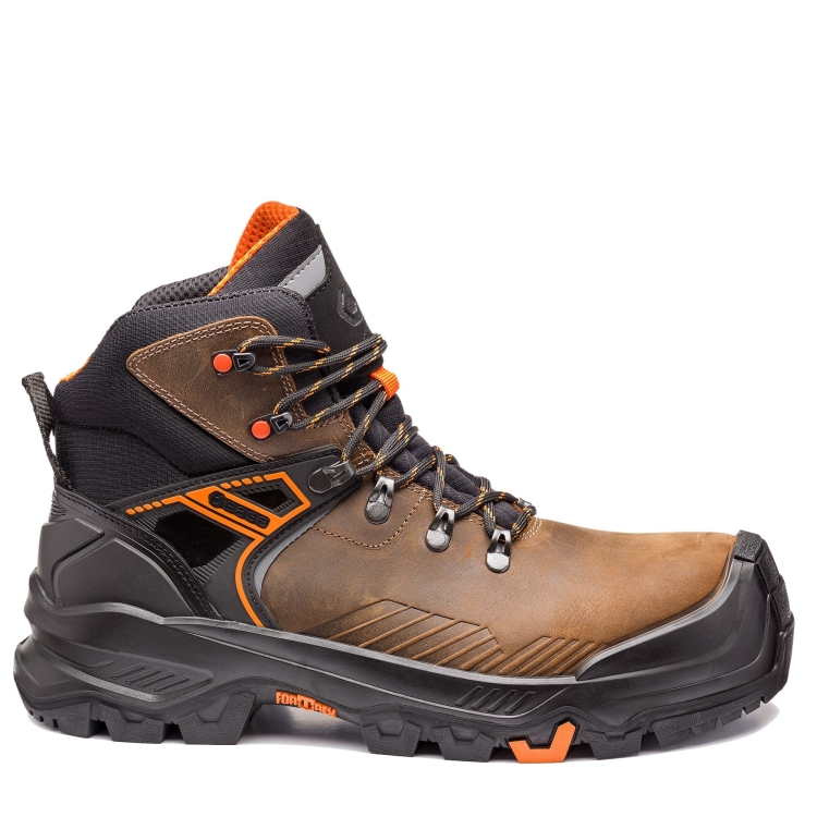 Buty robocze nad kostkę skórzane BASE T-WALL MID / T-REX MID S3