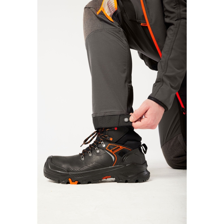 Buty robocze nad kostkę skórzane BASE T-WALL MID / T-REX MID S3 - 3