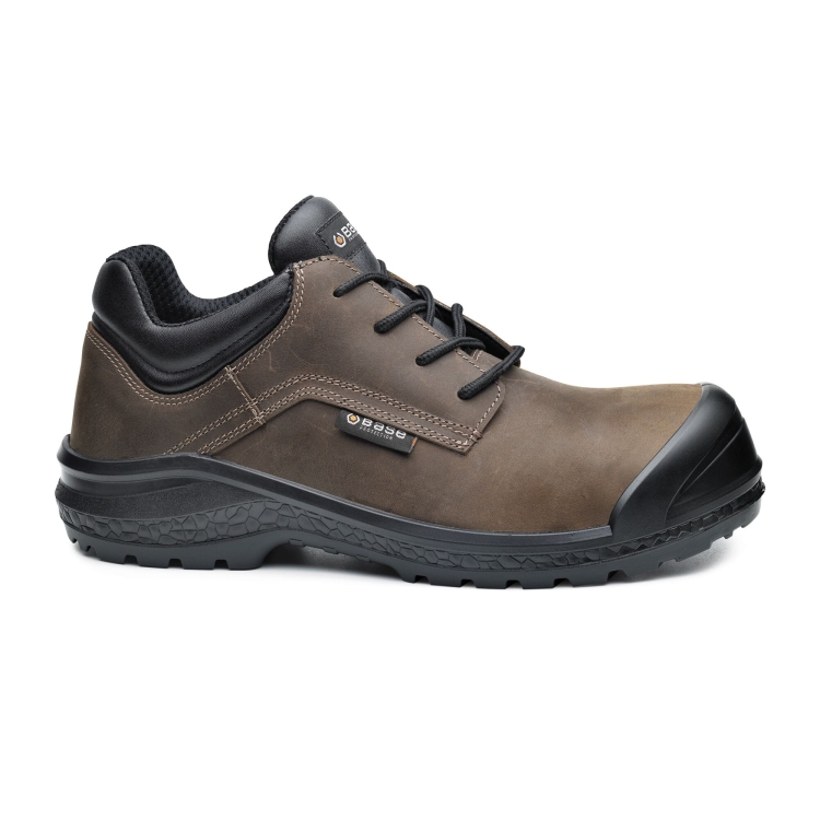Buty robocze skórzane i wodoodporne BASE BE-BROWNY S3