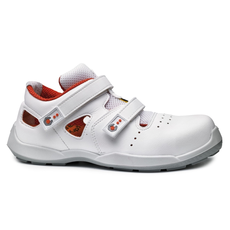 Buty robocze białe antystatyczne BASE SKY S1P ESD  - 2