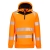 Bluza robocza ostrzegawcza z kapturem i zamkiem1/4 PORTWEST DX482 - 5