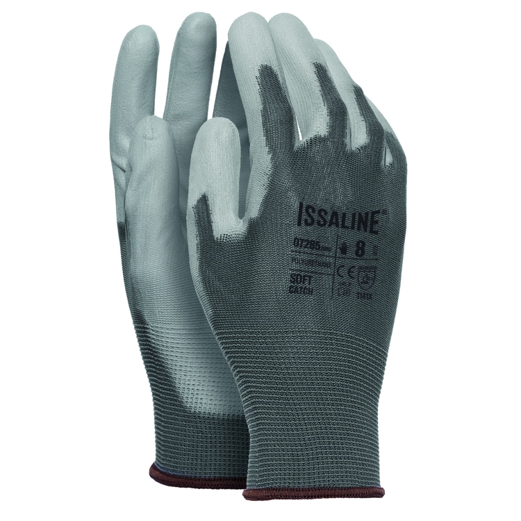 Rękawice robocze poliuretanowe ISSALINE SOFT CATCH - 3