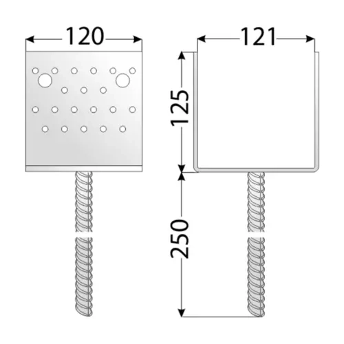Podstawa PSS120ZNO
