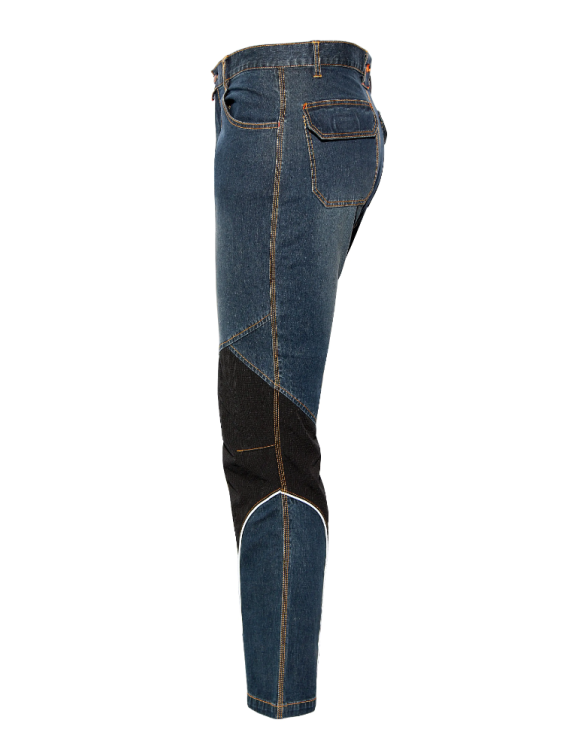 Spodnie robocze elastyczne ISSALINE JEANS EXTREME 8838B  - 3